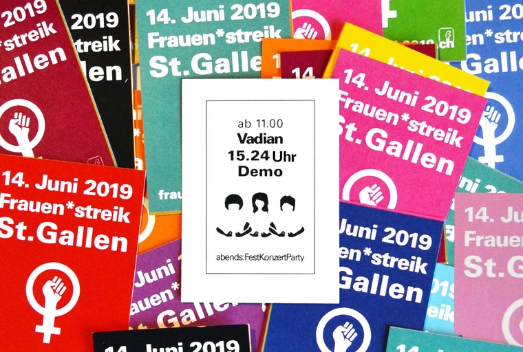 Frauen*streik 2019 National und in St.Gallen